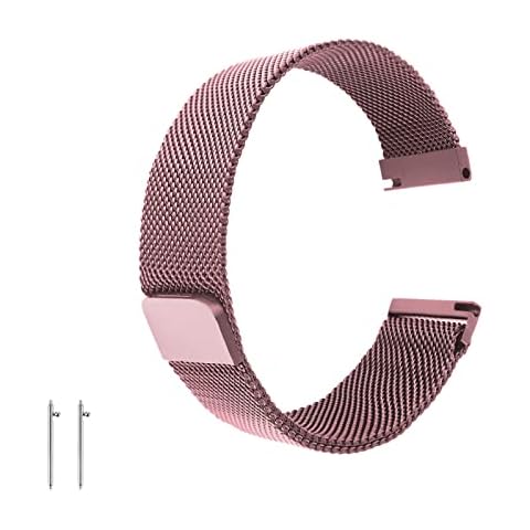 Cobee Correa magnética de metal para reloj de 20 mm Rosado Cover