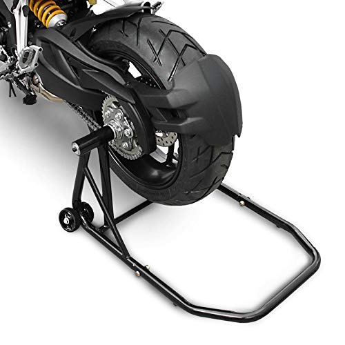 Caballete Trasero Compatible para BMW R 1250 RS 19-25 Black, ConStands Single por Basculante Monobrazo, adaptadore Incl.