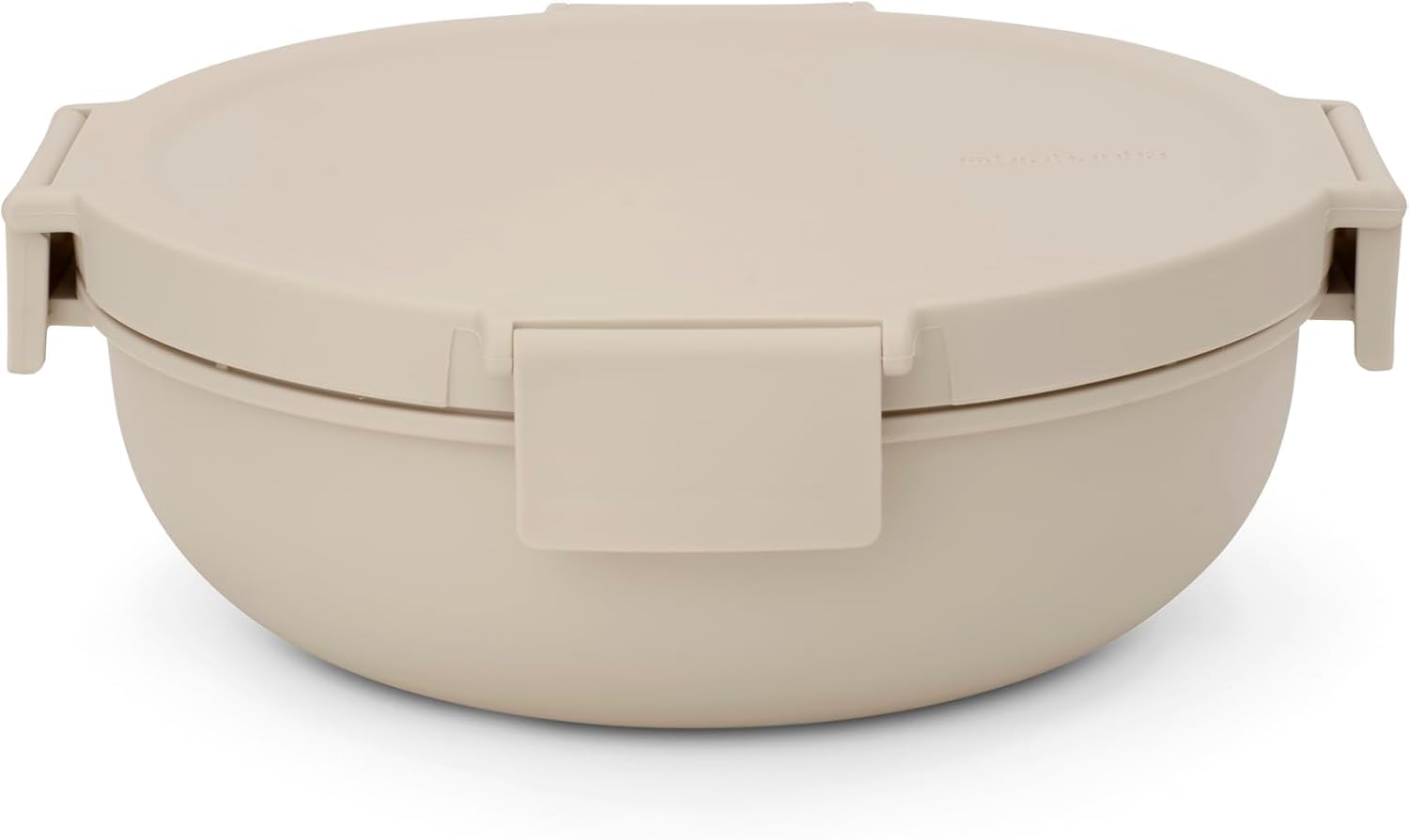 Brabantia Beige Make & Take Lunch Bowl, 1L, Plastic - Soft