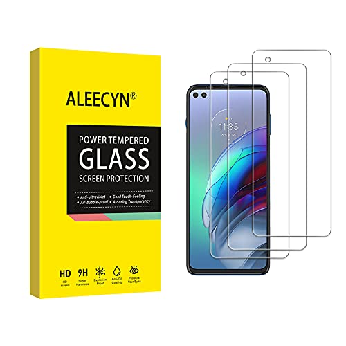 3 Pièces Verre Trempé Compatible Moto G 100 ，2.5D Bord, 9H Dureté, HD, Anti-Rayures, sans Bulles, Protection D'écran Moto G 100