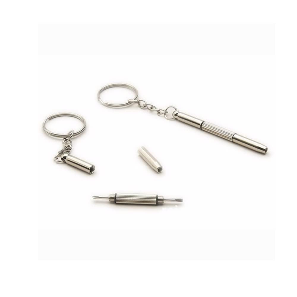 ZEVON 3 In 1 Screwdriver Keychain, Compact Pocket Mini DIY Screwdriver Kit with Keychain for Eyeglass, Sunglass, Watch, Jewellery, Electronics, Toy Repair Kit Kids/Adults (B0CXDYPX1Q) Amazon Price History, Amazon Price Tracker