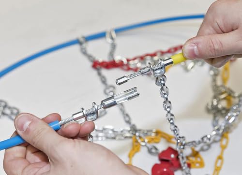 Set Due Pezzi Catene Da Neve Spessore 9 Mm Gruppo 70 - 9