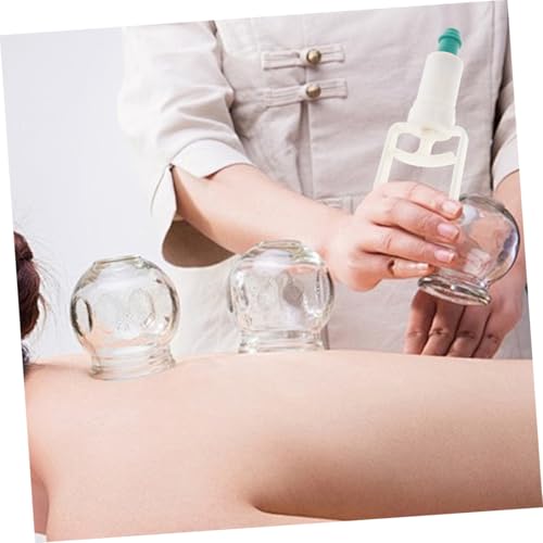 OUNONA 2Pcs Vacuum Cupping Device Tool with Handheld Pump Durable and Easy to Use Cupping Therapy Tools for Body Massage and Wellness miniatura 7
