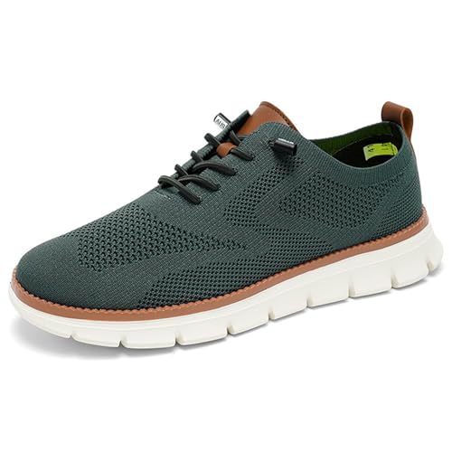 Image of Jeeeun Men's Dress Shoes Casual Knit Sneakers Lightweight Comfortable