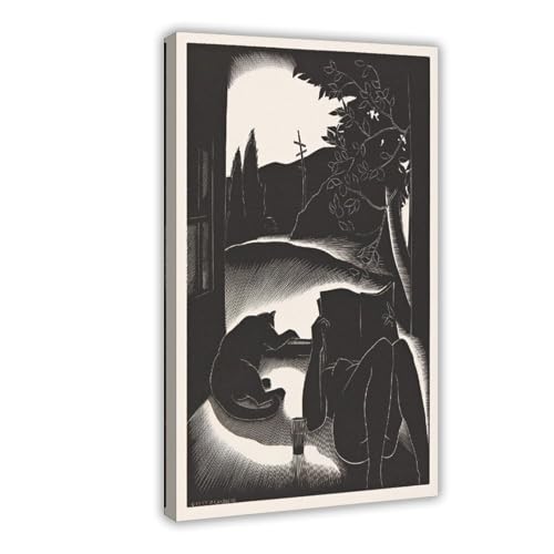 Affiche de paysage moderne américain Sultry Day pour créer un salon chaleureux