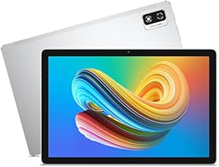10 inch Tablet, Blackview Tab 12, 7GB+64GB/SD 1TB, Android Tablet4G LTE Dual SIM Tablet, 5G WIFI, 13+5MP Camera, Octa-Core Processor, 6580mAh Battery, FHD 1920x1200,GPS, OTG, 2 Years Warranty- Silver
