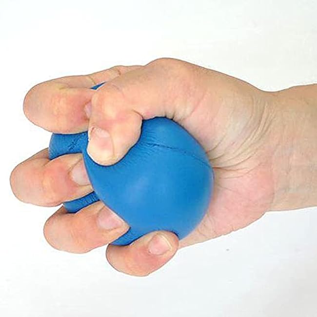 Low Resistance Squeezing Stress Reliever Ball Autism Finger Fidget Exercise Random Color