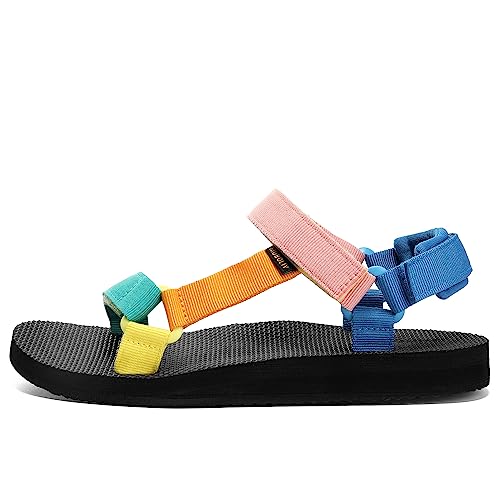 Image of Women's Original Sandals Comfortable Quick-Drying Casual Sport Sandal Walking Hiking Water Sandals With Arch Support 2025