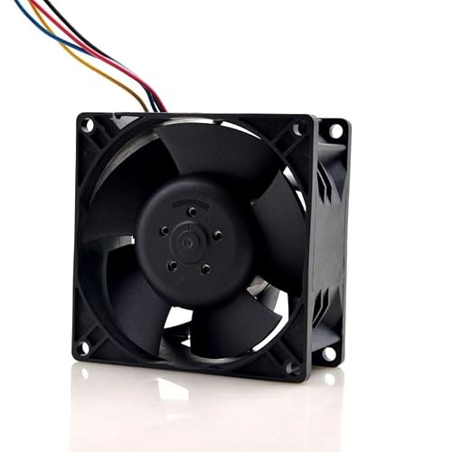 AS08012XB385BB1 8CM Violent Fan, 8038 DC12V 5.70A Ultra High Current Server High Speed Cooling Fan