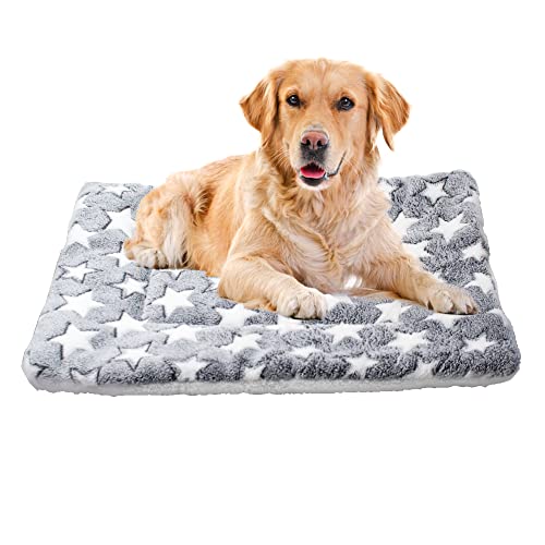 Kimpets Soft Flannel Thickened Pet Soft Fleece Pad Pet Bed Mat For Puppy Dog Cat Sofa Cushion Home Rug Keep Warm Sleeping Cover (21.6*29.5In X-Large) #TOP2