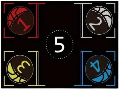 Basketball Footwork Training Mat