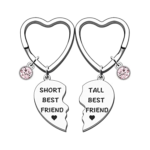 TTOVEN 2PCS Friendship Gifts for Women Best Friend Keyring for Women Cover