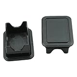 Stake Pocket Covers Truck Bed Rail Stake Pocket Plugs Compatible with 2019-2023 Dodge Ram 1500, Rear