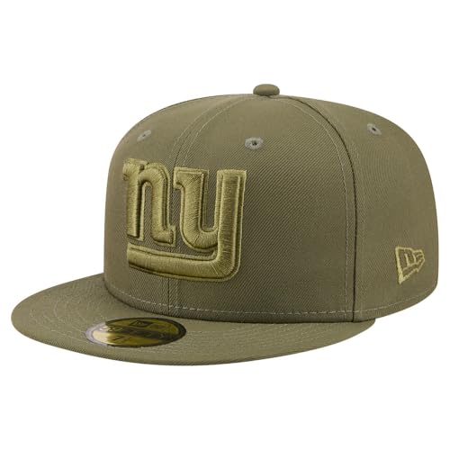New Era Men's Olive New York Giants Color Pack 59FIFTY Fitted Hat