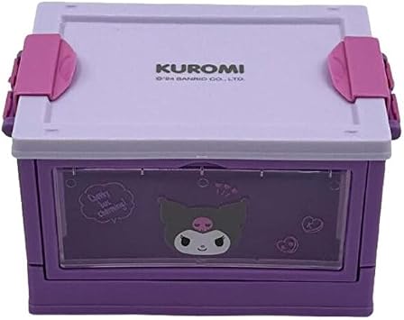 MINISO Sanrio Lisansl  Kuromi Mini Bavul Saklama Kutusu