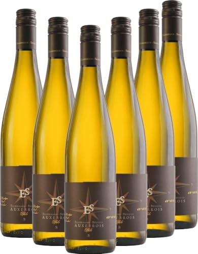 Auxerrois trocken Ellermann-Spiegel Weißwein 6 x 0,75l VINELLO - 6 x Weinpaket inkl. kostenlosem VINELLO.weinausgießer