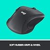 Logitech M510 Mouse Inalámbrico Ambidiestro Tamaño Completo 2.4 GHz | Receptor USB-A nano 2.4 GHz, función de inclinación para desplazamiento, batería de 2 años, compatible con Windows, Mac y Linux, certificado para Chrome 6