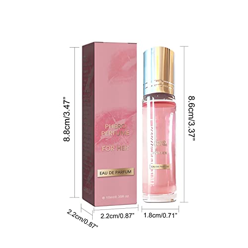Yezijin Pheromones Perfume Infused Essential Oil Perfume Cologne - Unisex For Women/Men, Refreshing & Long-Lasting Light Fragrance Pheromone Perfume Roll On Perfume Party Perfume 10Ml #TOP5