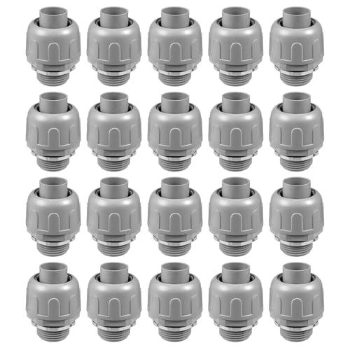 Conectores herméticos de nailon para conductos eléctricos en paquete de 20 unidades de uso diario 6