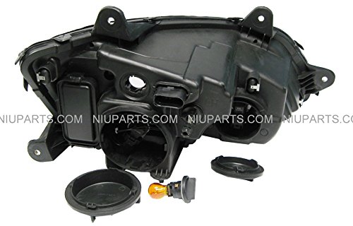 Niuparts 4 Item Combo - Headlight With Fog Lamp - Driver And Passenger Side (Fit: Kenworth T660) #TOP2