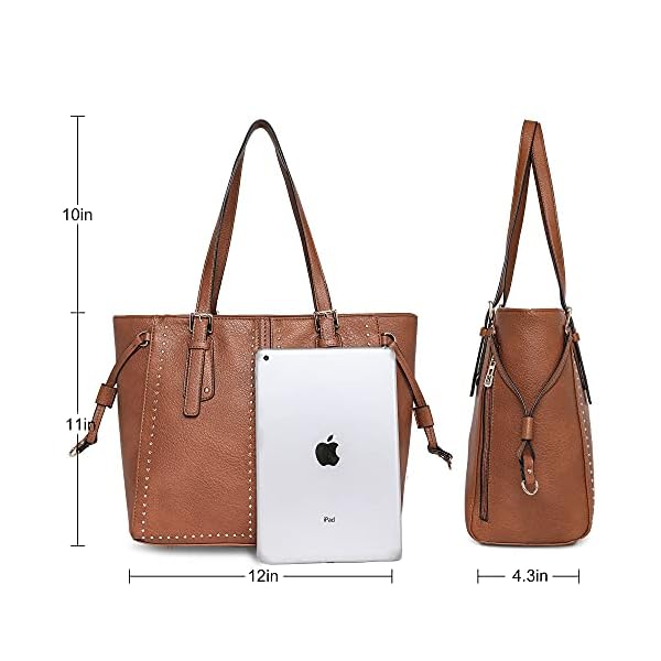 Montana-West-Tote-Bags-Large-Leather-Purses-and-Handbags-for-Women-Top-Handle-Shoulder-Satchel-Hobo-Bags Montana West Large Leather Tote Bags for Women Cute Concealed Carry Shoulder Bags Handbags with Gun Holster MWC-H1002BR