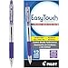 Pilot EasyTouch Retractable Ball Point Pens, Medium Point, Purple Ink, Dozen Box (32255)