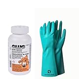 Glug Drain Opener Cleaning Kit – Crystal Drain Cleaner + Gloves – Safe Clog Remover for Sinks, Showers, and Tubs – Extra Mile at Home