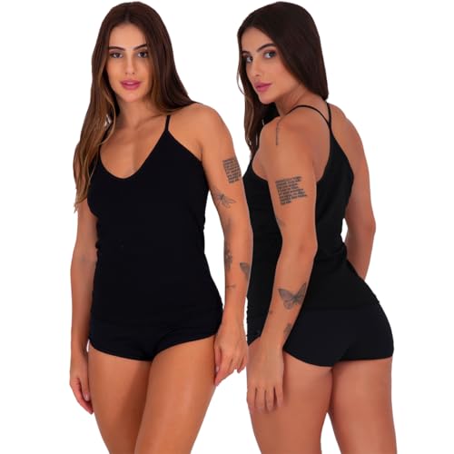 Baby Doll Paris Kit 8 Algodão Liso