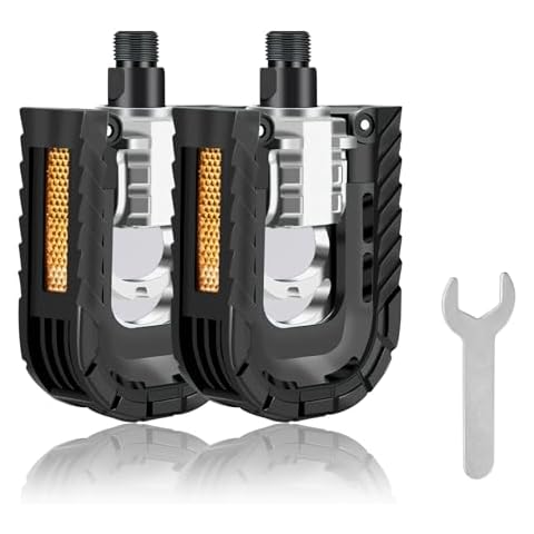 WrteEase Non-Slip Aluminum Bicycle Pedal Set Cover