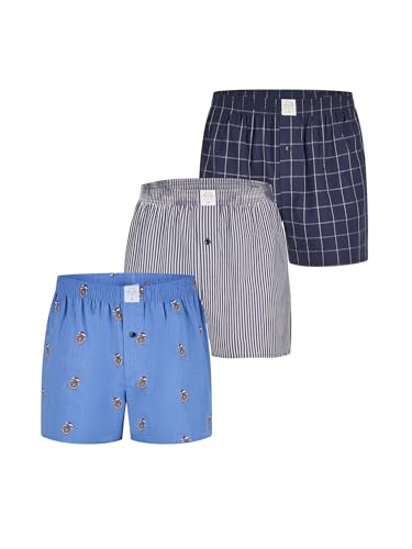 Phil & Co. Berlin MG-1 Herren Boxer 3er Pack Ginger fil a fil - ging - Größe M
