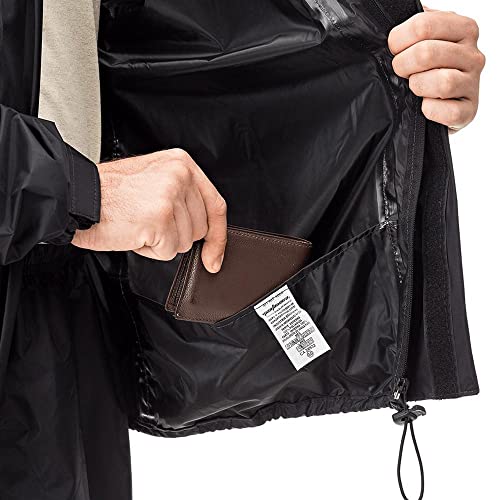 Capa De Chuva Motoqueiro Nylon Pantaneiro Tam EX Impermeavel
