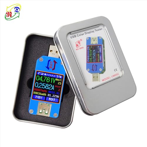 Image of RD UM25 UM25C USB Meter Tester Voltage Current Battery Power Charger Voltmeter Ammeter Multimeter Tester