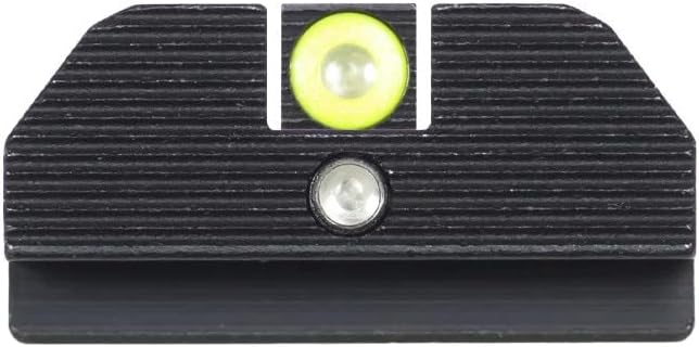 Night Fision Accur8 Student of The Gun Tritium Night Sight Set Compatible with Glock