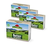 Schwarzwaldmilch Butter mild gesäuert 250g - Streichzart, cremig & natürlich ohne Gentechnik - Premium Butter aus dem Schwarzwald, 4 Packungen á 250g
