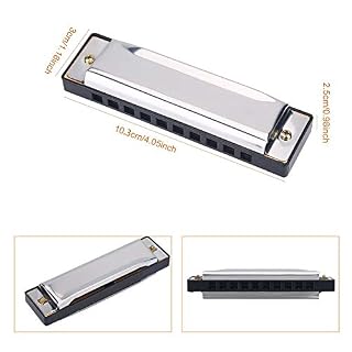Harmonica En Métal De 10 Trous, Barre D’argent D’harmonica Folk De Rock Jazz, Cadeau D’étudiant Débutant De Joueur… - Les Beatles, Paul McCartney, John Lennon, RIngo Starr, George Harrison Harmonica En Métal De 10 Trous, Barre D'argent D'harmonica Folk De Rock Jazz, Cadeau D'étudiant Débutant De Joueur… – Image 5