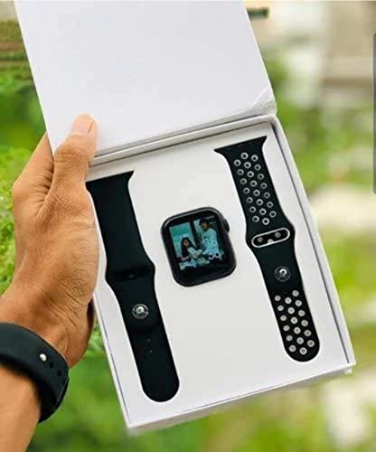 T55 Smart Watch Smartwatch (Black Strap, 44) : Amazon.in: Electronics