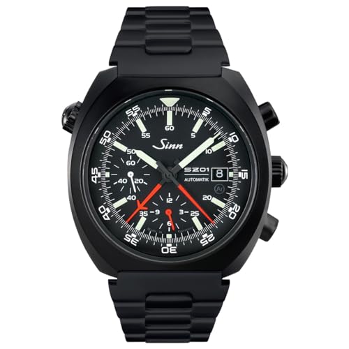 [ジン]Sinn 140.ST.S 自動巻き 腕時計 メンズ Instrument Chronographs インストゥルメント クロノグラフ ステンレスバンド ドイツ製 [正規輸入品]