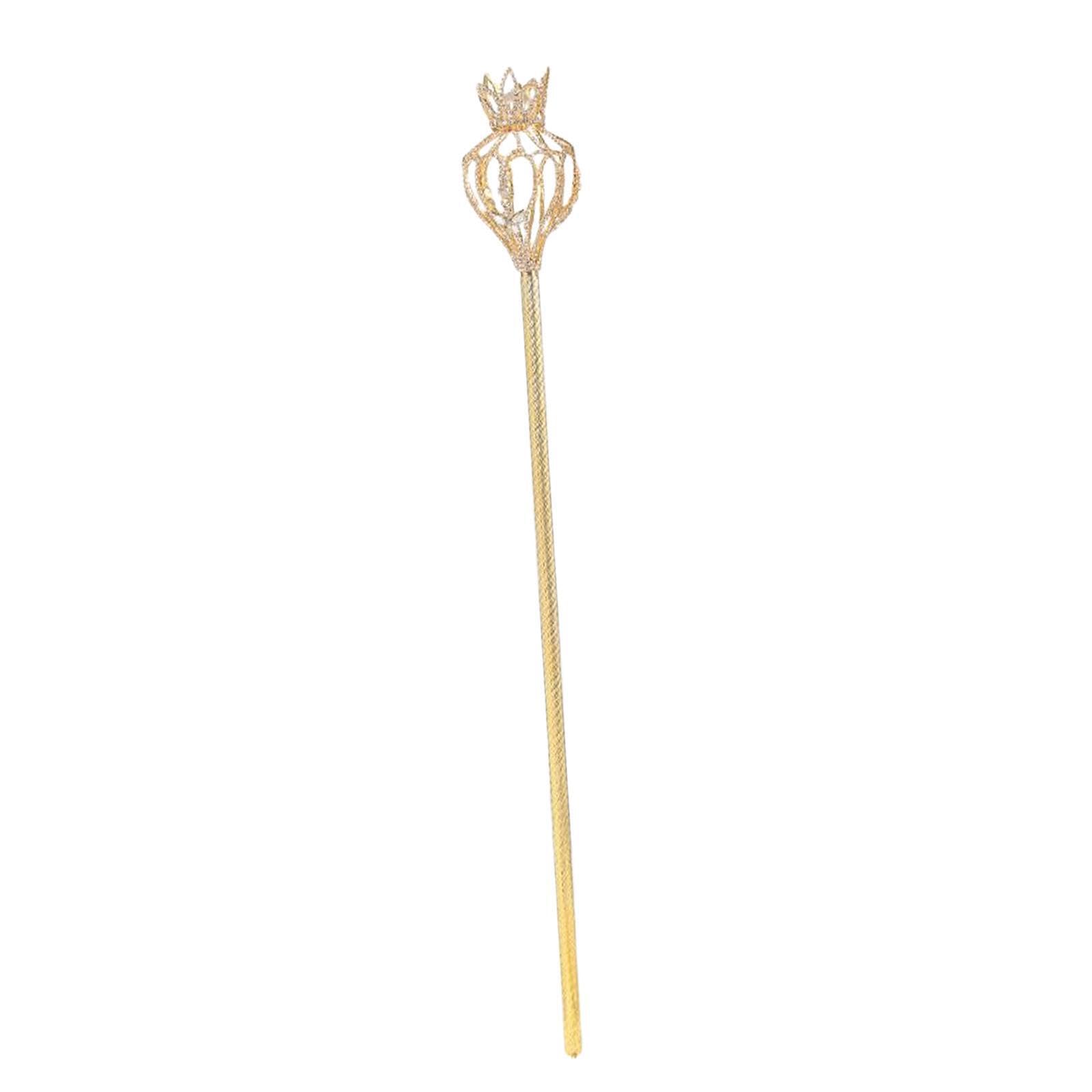 Lixsazse Rhinestone Scepter Staff Pageant Fun And Exciting Role Play Prop Children’s Birthday Celebrations Wide Applicationgreat For Little Birthday Fancy Dress Children Handheld Photography