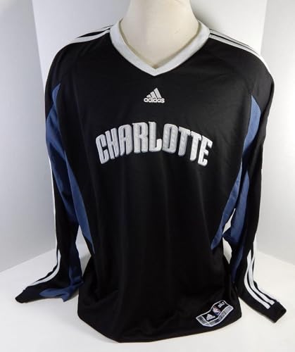 2008-09 Charlotte Bobcats Dwayne Jones #27 Game Used S Shirt 5th P 3XL 9 - NBA Game Used