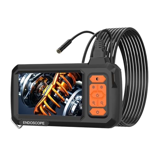 GAZOGJ Camera, High-Definition Camera Industrial Endoscope 4.3-Inch Screen Pipeline Car Maintenance Carbon Deposit Detector,for Wall Automotive Engine