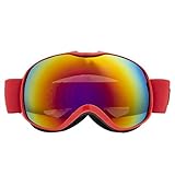 Fashine Diseño, Casco Compatibilidad: El exceso de las gafas gafas de esquí son la mejor opción para los usuarios de gafas y es compatible con casi todas las formas de los cascos.El elegante y compacto diseño hace que se vea perfecto para hombres, mujeres y jóvenes.