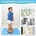 BREENHILL 25 Pack Disposable Toilet Mats for a Hygienic & Stress-Free Everyday Home Bathroom Experience,Toilet Floor Protector from Urine,Disposable Toilet Floor Mat for Urine