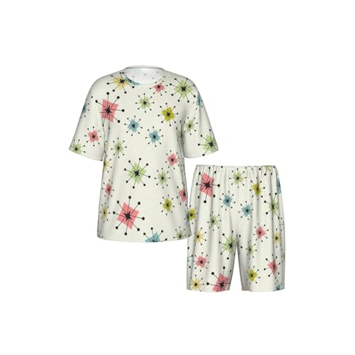 Ropa de dormir Atomic Stars conjunto de pijama masculino de tacto ultra suave 5