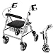 Produktbild Faltbarer Einkaufswagen/Gehwagen/Trolley, Vierrad-Seniorenwagen, Einkaufswagen, mit Bremshebel