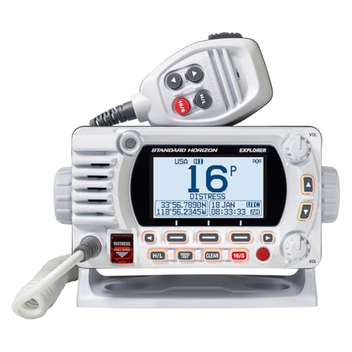 Standard Horizon GX1800G Fixed Mount VHF w/GPS - White