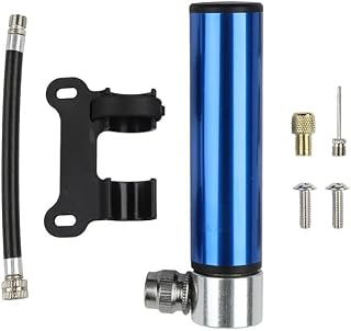 for mini Bike Air Pump 120PSI Aluminum Alloy Portable for mini | 120PSI max pressure, aluminum alloy body, compact 9.5cm size, fits bike tires and sports balls