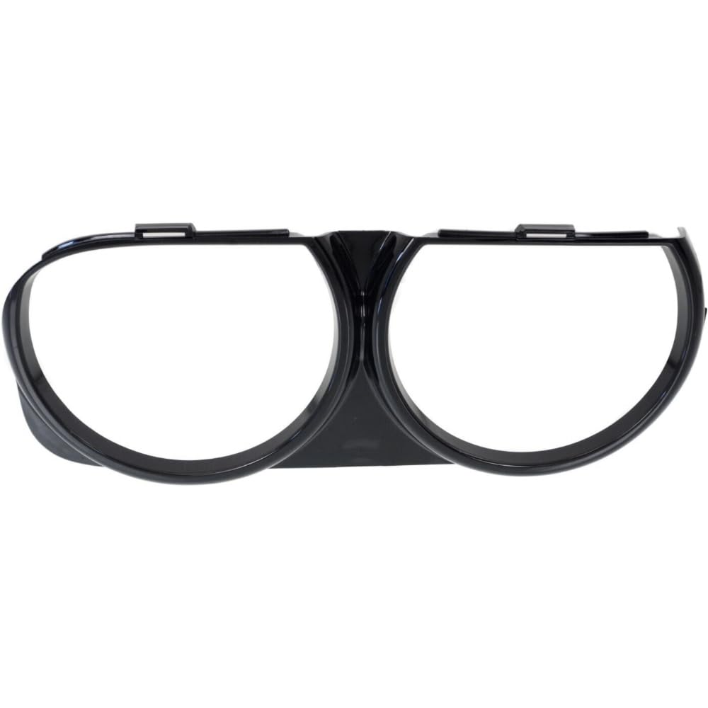 Amazon.com: ZJWSRSST Headlight Bezel Fits Passenger Side Black 