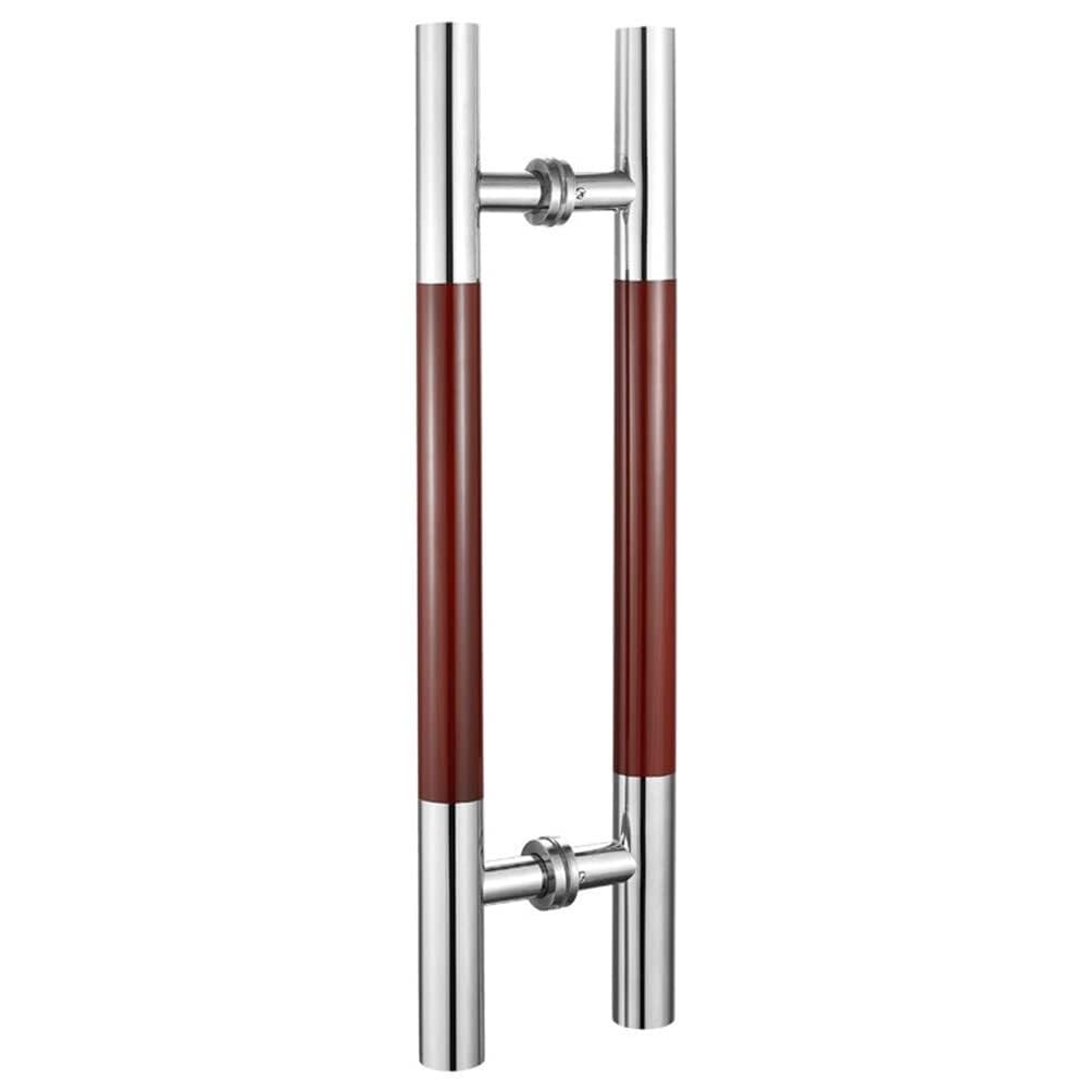 Poignée de porte coulissante en acier inoxydable 60 cm poignée en H porte grange