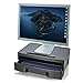Officemate 2200 Series Executive Monitor Stand with Drawer, Black (22502)