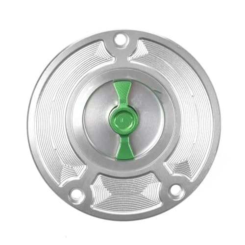 Couvert de bouchon carburant haut de gamme Sliver Green pour Kawasaki ZX14R
